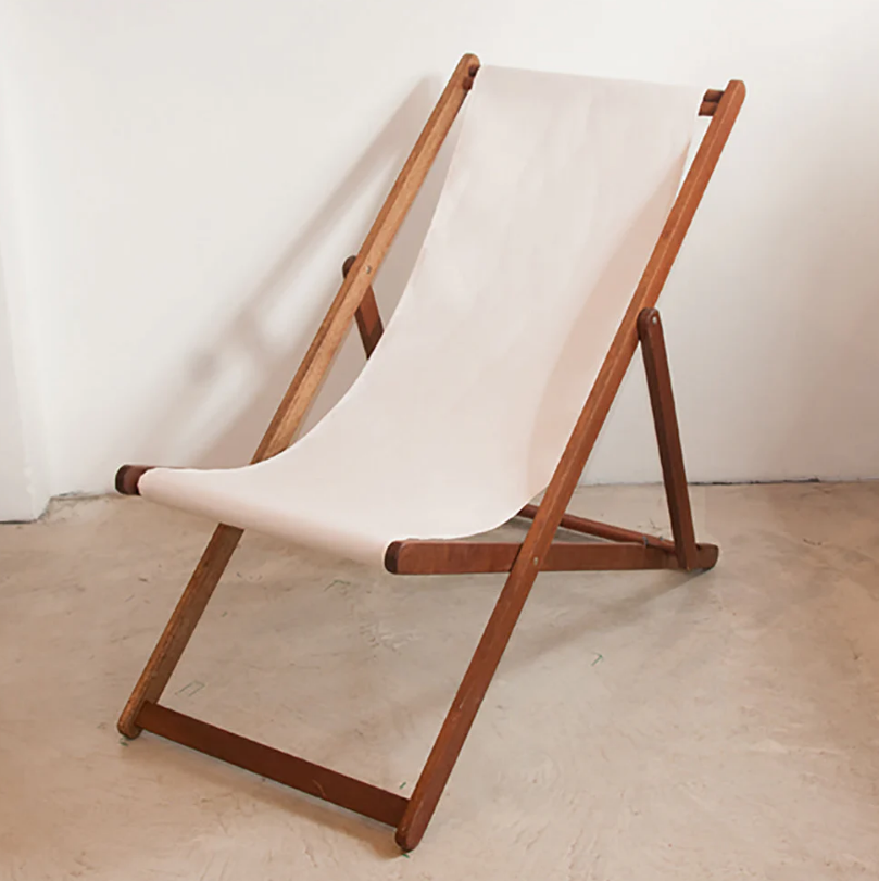 Deckchairs Synthetic Sling - Hardwood