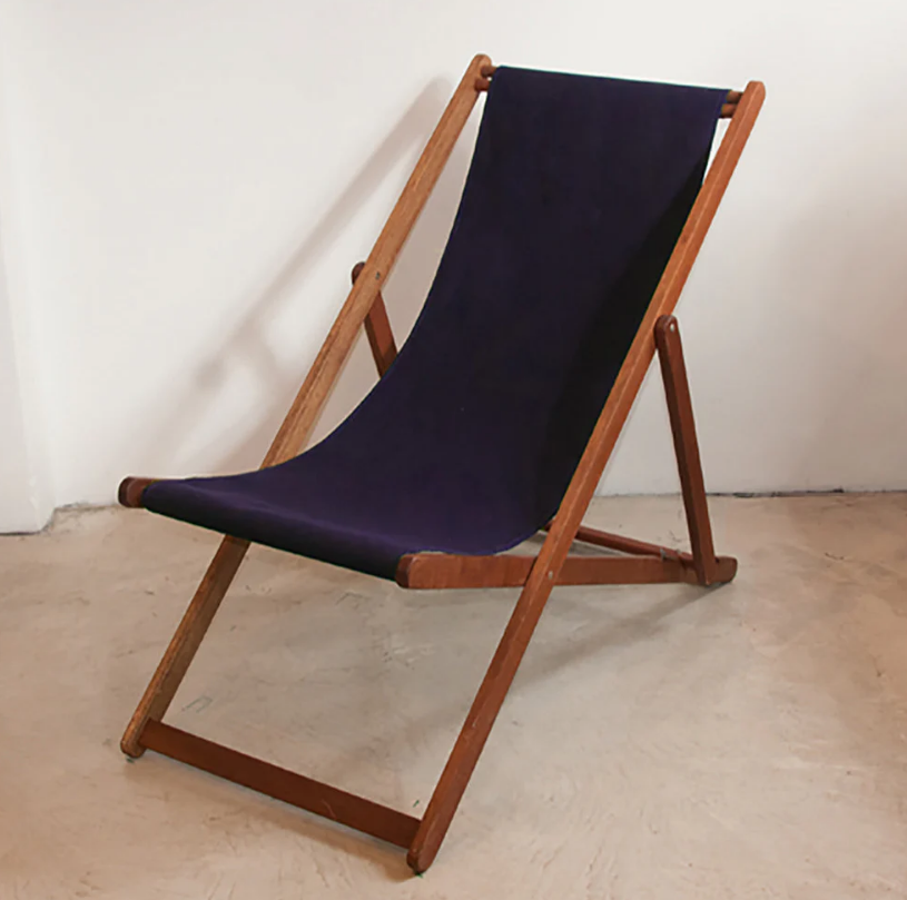 Deckchairs Synthetic Sling - Hardwood