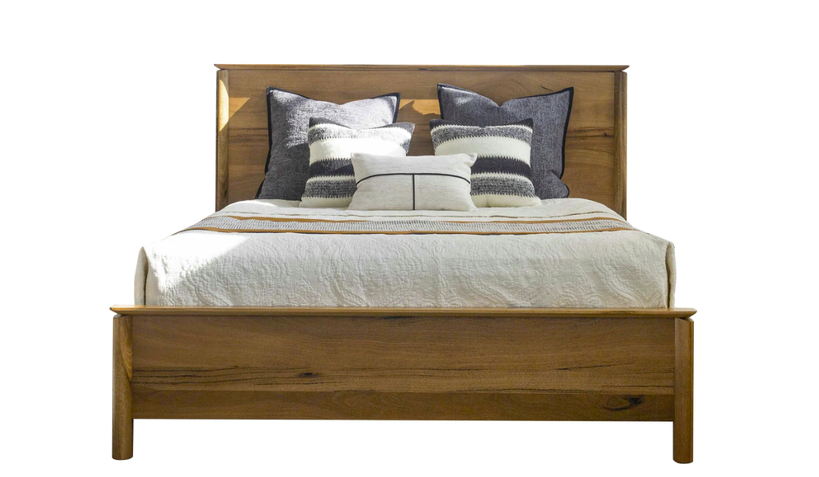 Atherton Marri Wood Bed - Natural