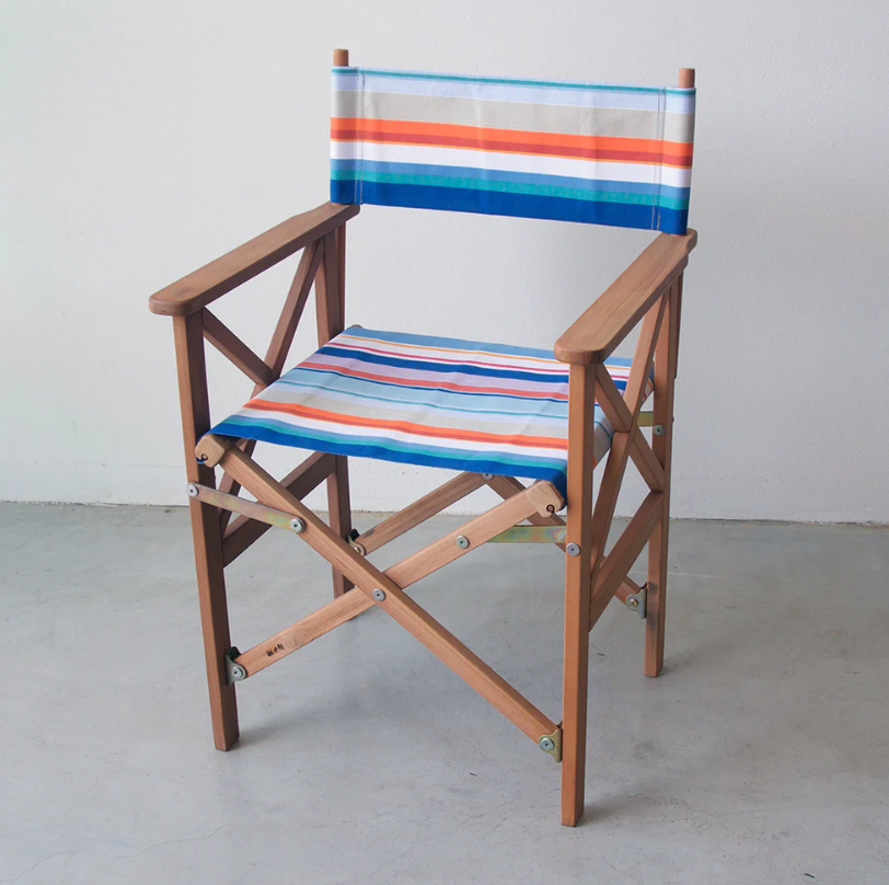 Director Chair Teak Cotton Canet En Roussillon