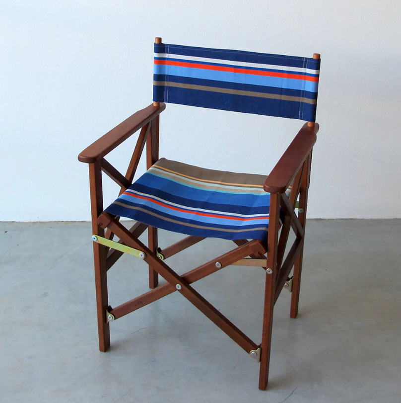 Director's Chair Cotton Sling - Hardwood