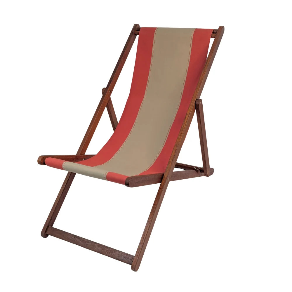 Replacement Sling Deckchair Cotton - Sellier Tomette / Beige