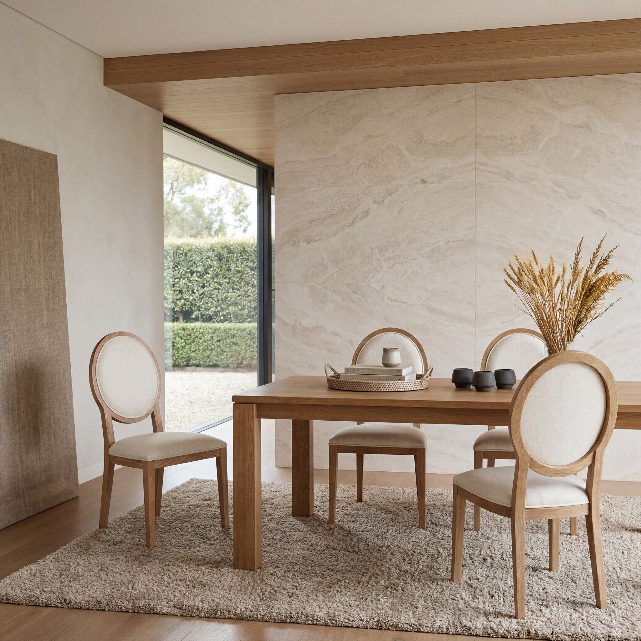Natural Dining Chair - Dawn Beige (Set of 2)