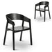 Dining Chair - Full Black (Set of 2)