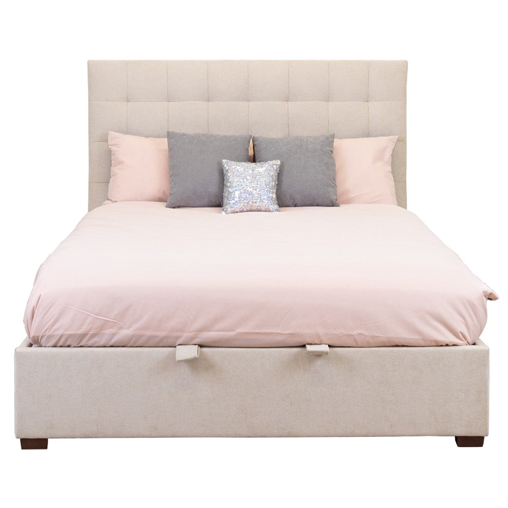 Sicario Fabric King Storage Bed