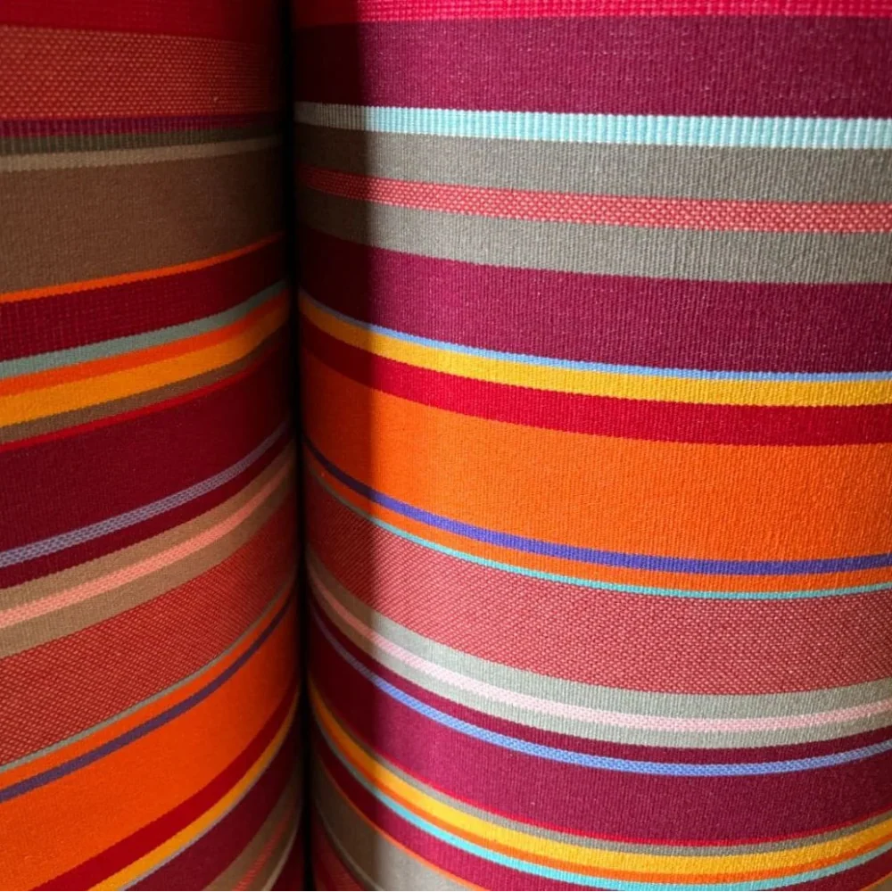 Replacement Sling Deckchair Cotton - St Vincent Rouge
