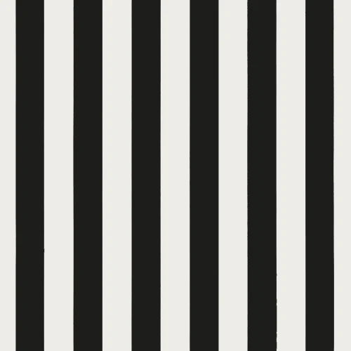Replacement Sling Deckchair Synthetic - Charcoal/White