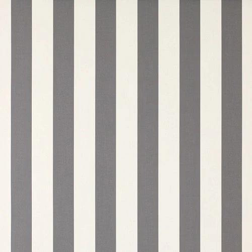 Replacement Sling Deckchair Synthetic - Light Grey/White