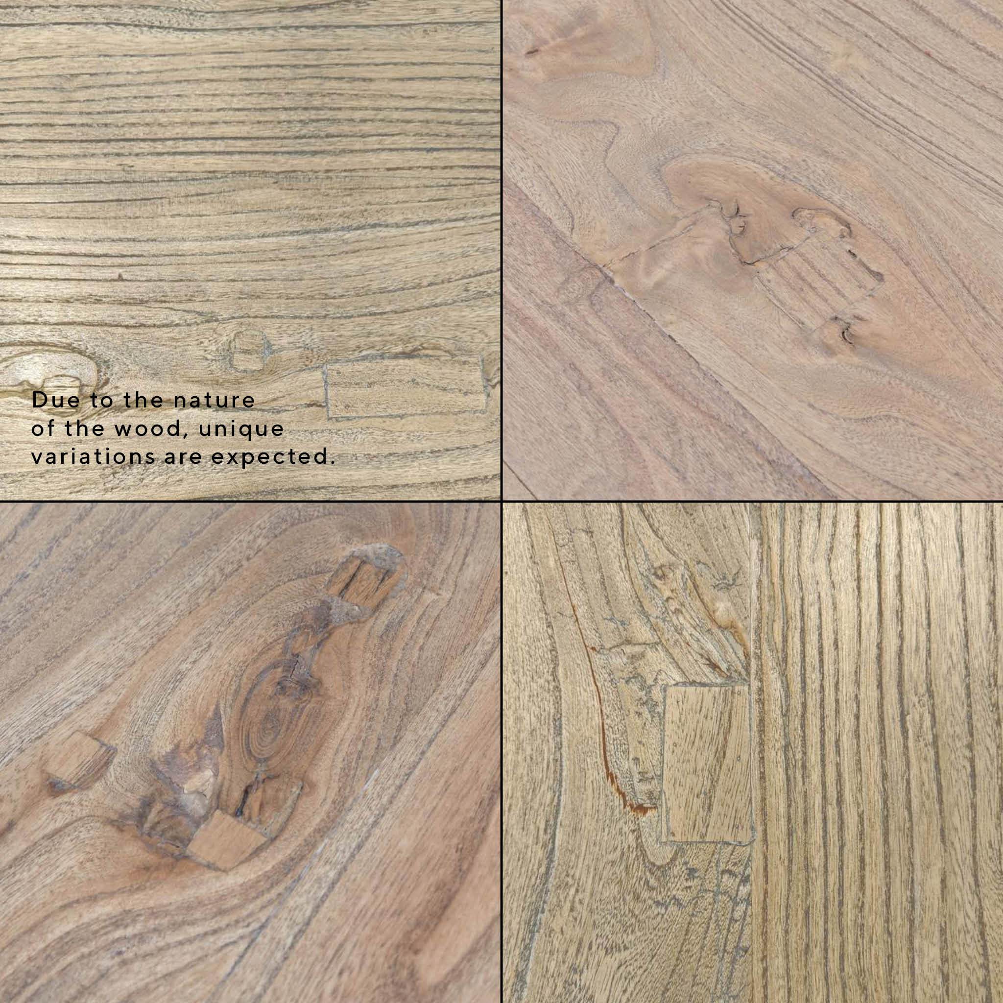 3m Reclaimed Dining Table - Natural