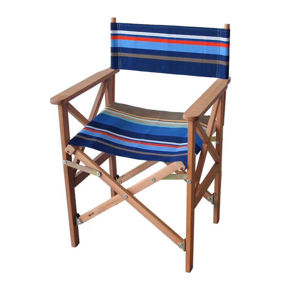 Director Chair Teak Cotton - Colliour Roy