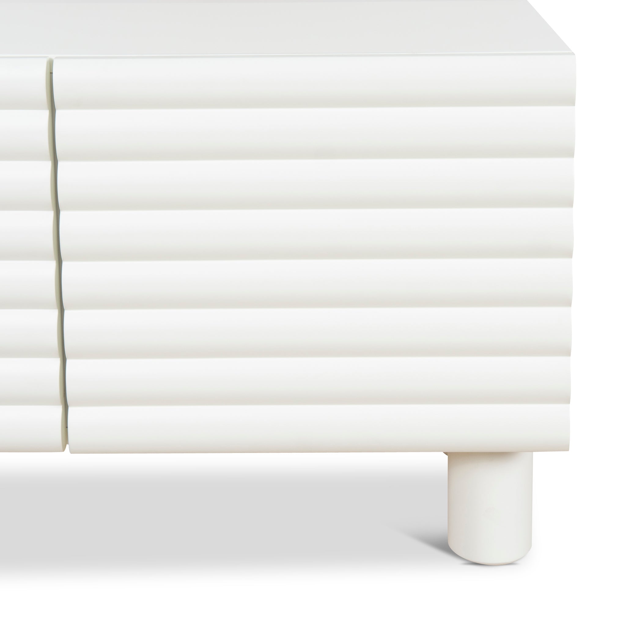 2m TV Entertainment Unit - White