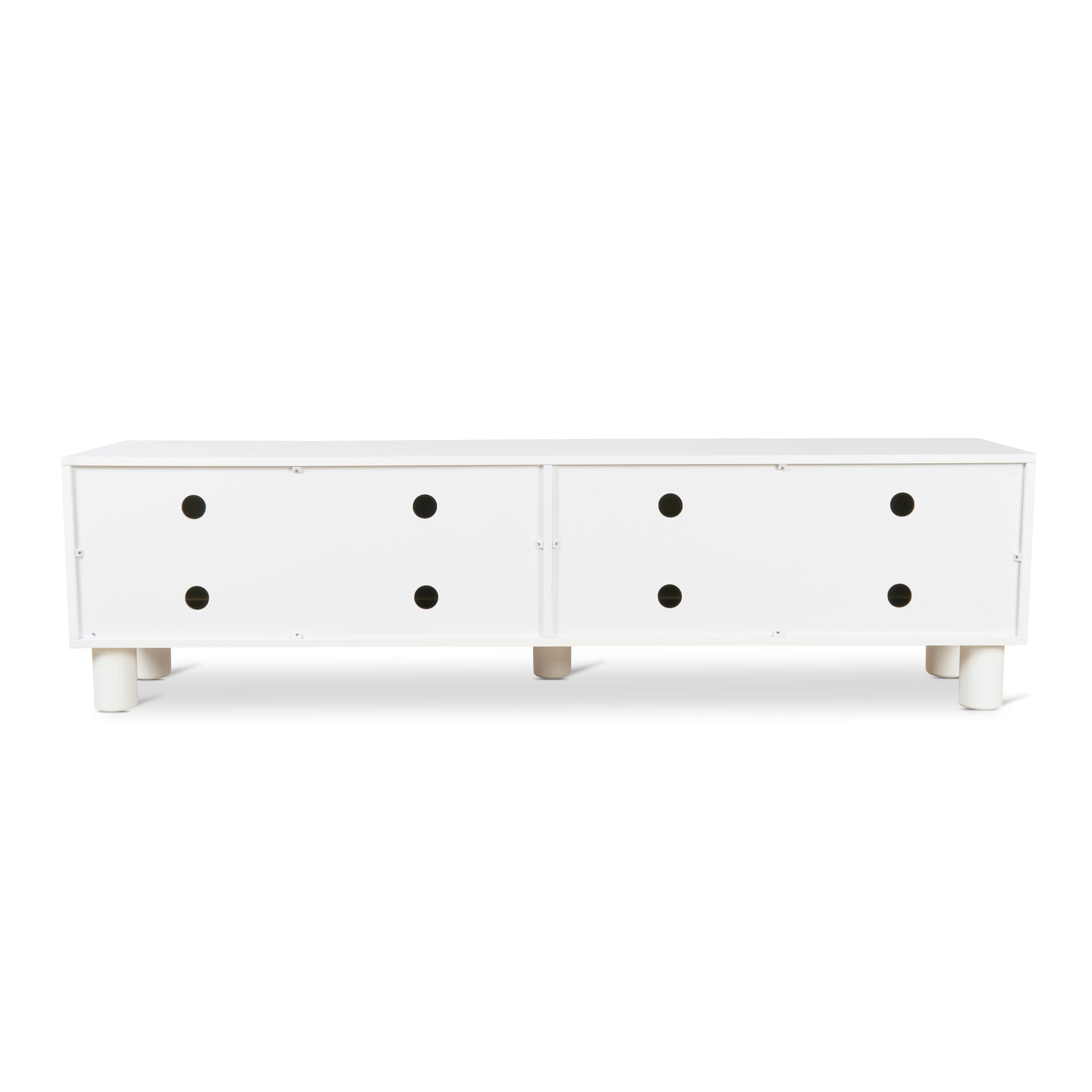 2m TV Entertainment Unit - White