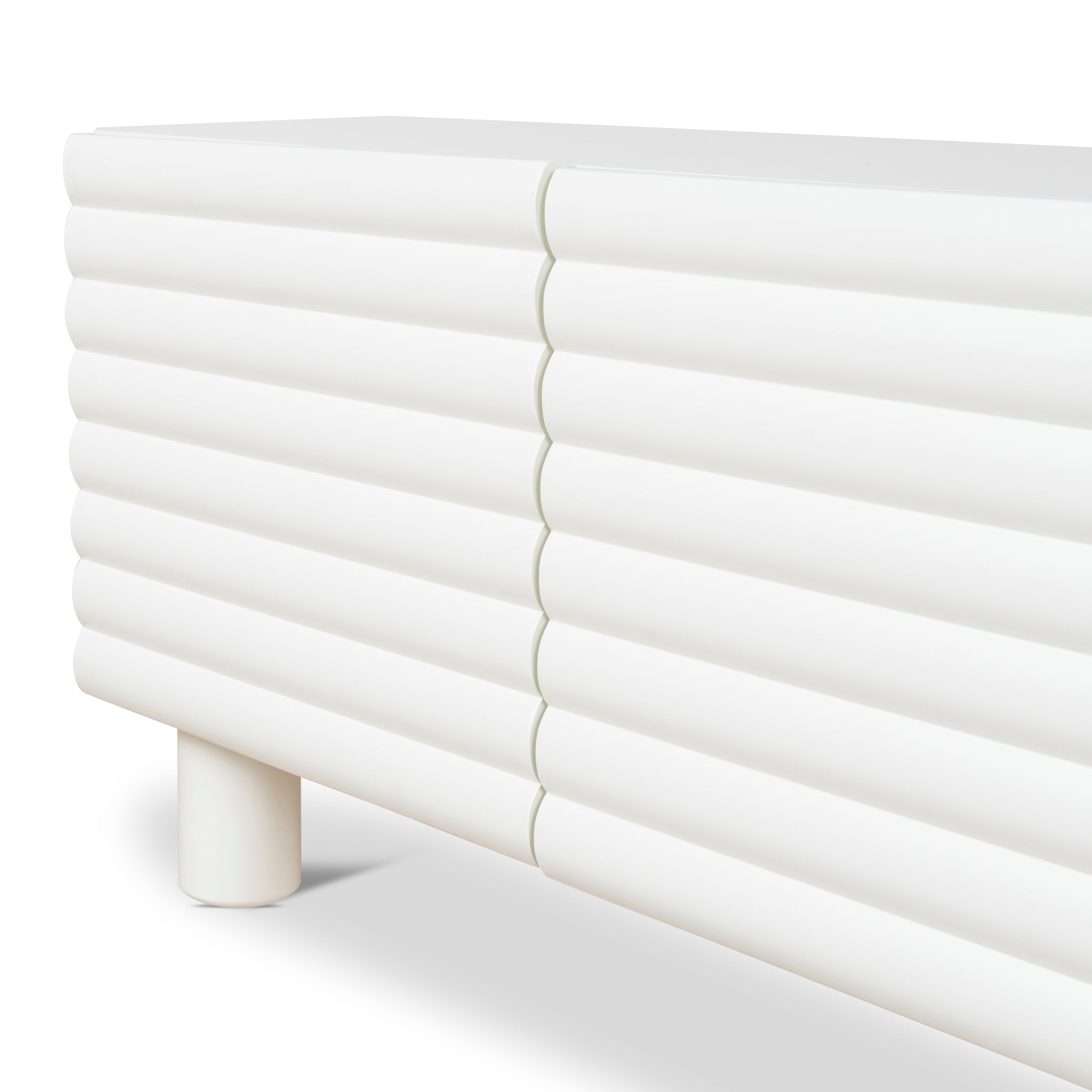 2m TV Entertainment Unit - White