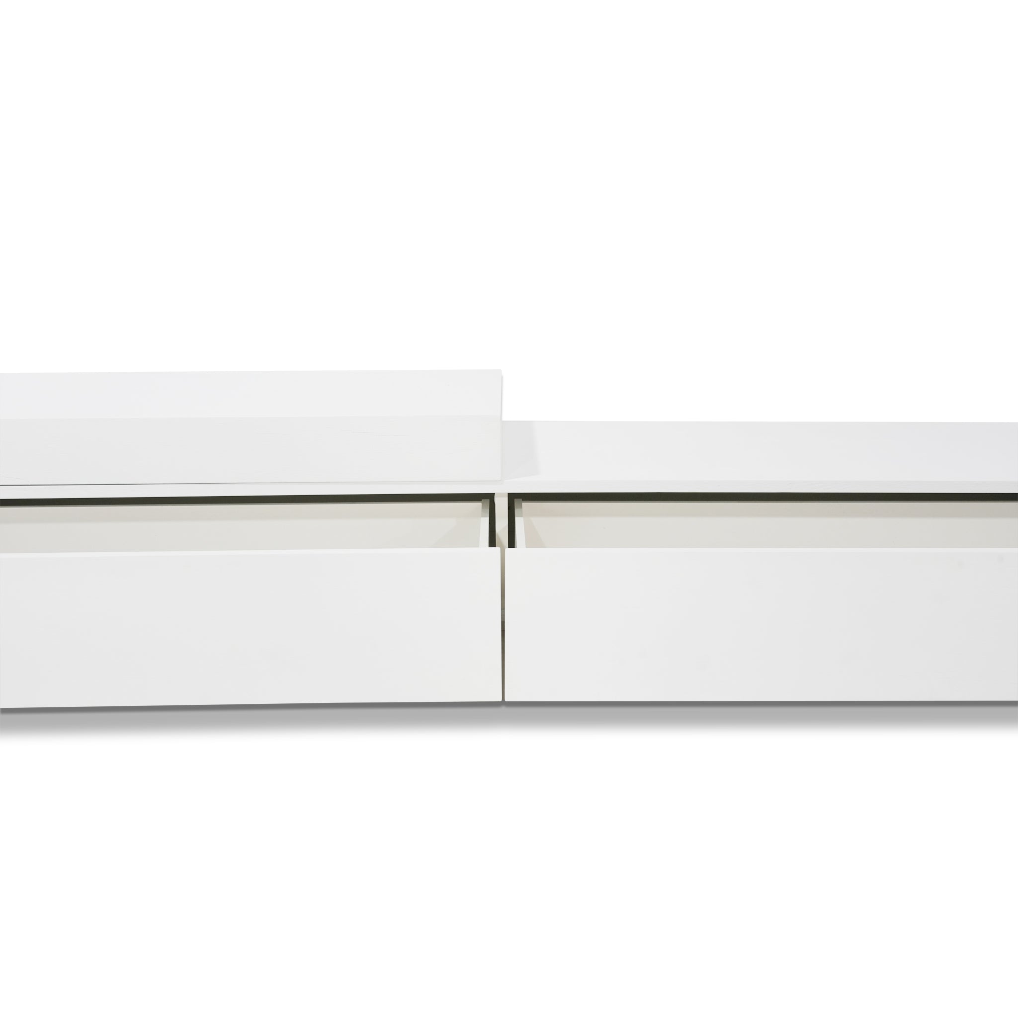 CTV10132-CN Extendable TV Entertainment Unit - White Oak-On Display At Cronulla Warehouse