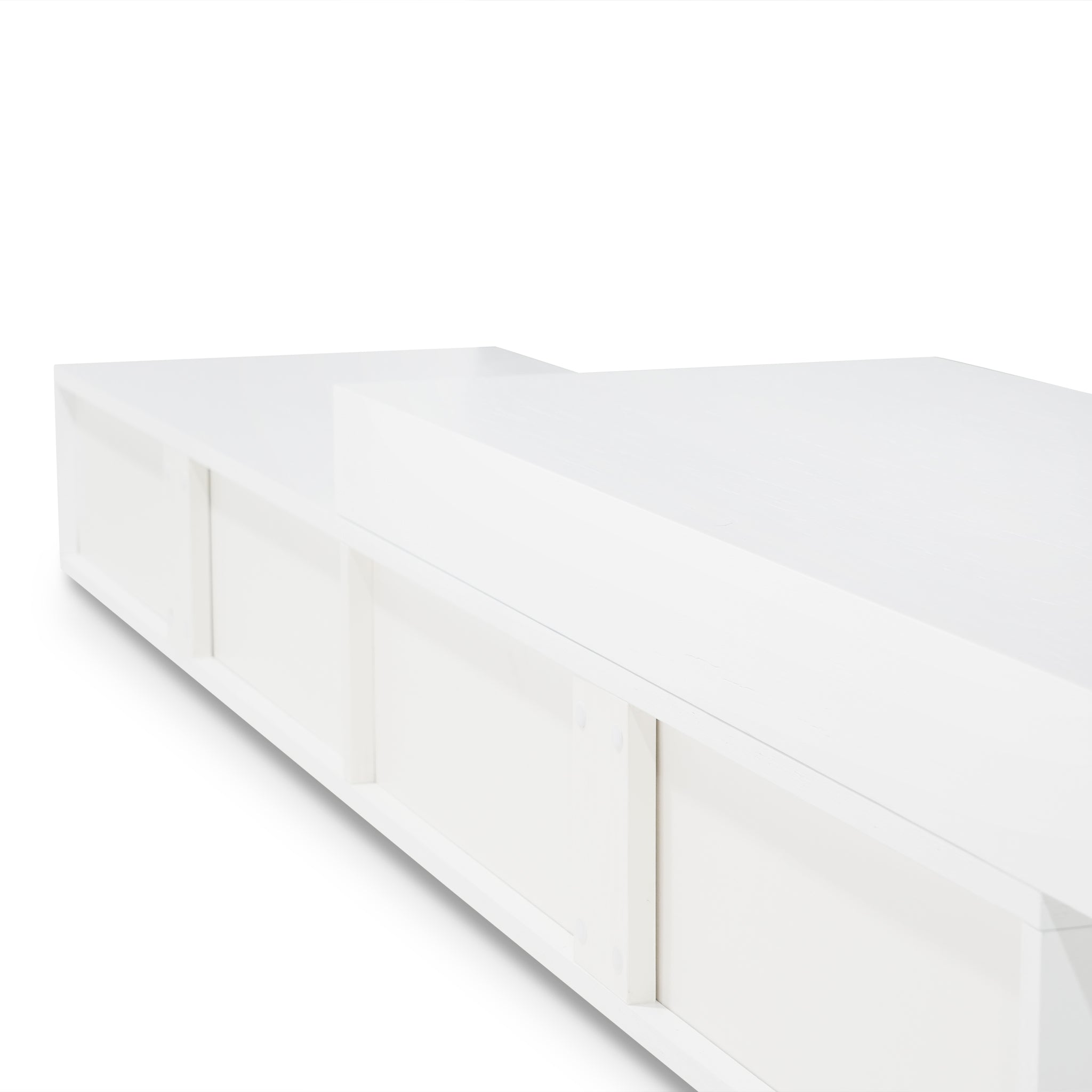 CTV10132-CN Extendable TV Entertainment Unit - White Oak-On Display At Cronulla Warehouse