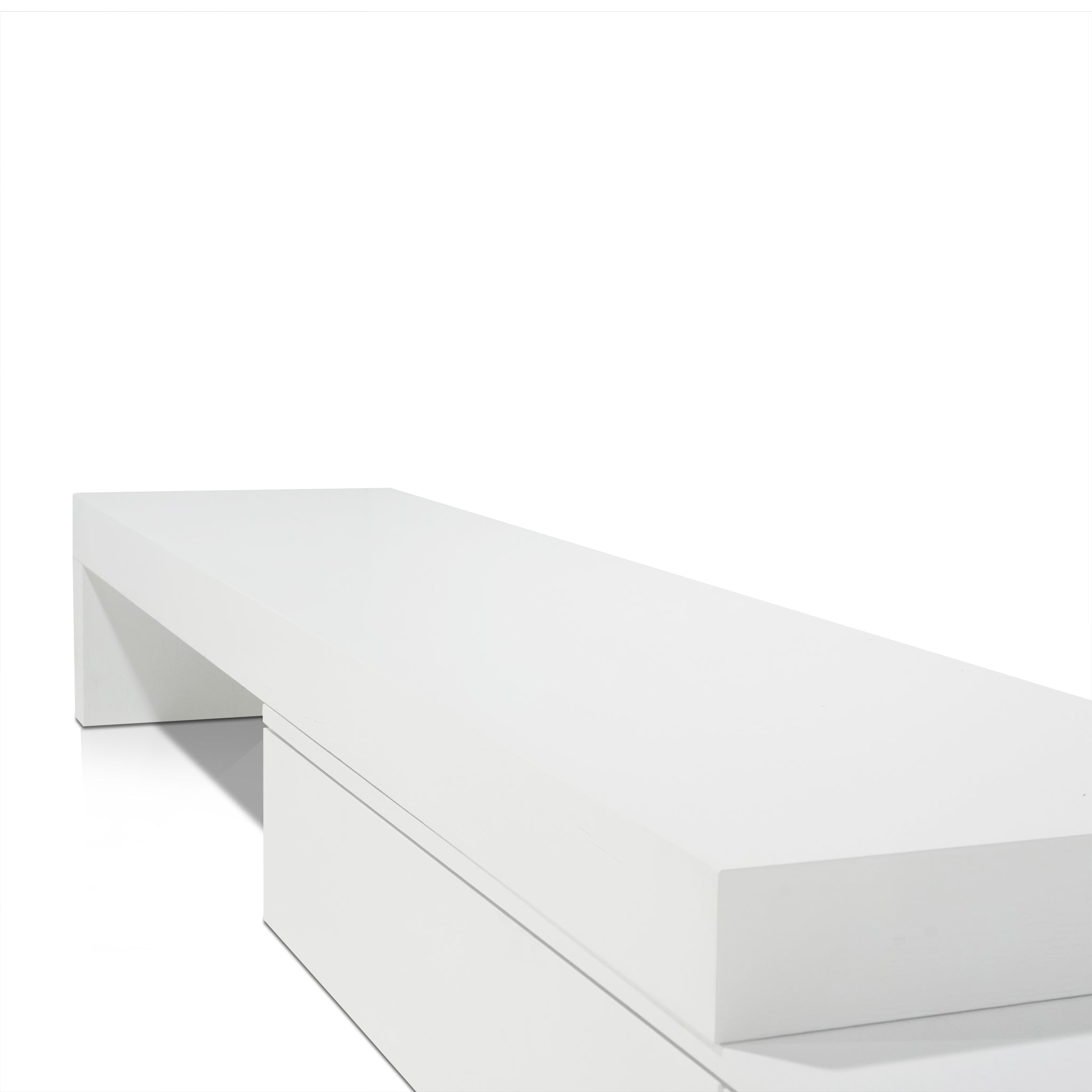 CTV10132-CN Extendable TV Entertainment Unit - White Oak-On Display At Cronulla Warehouse