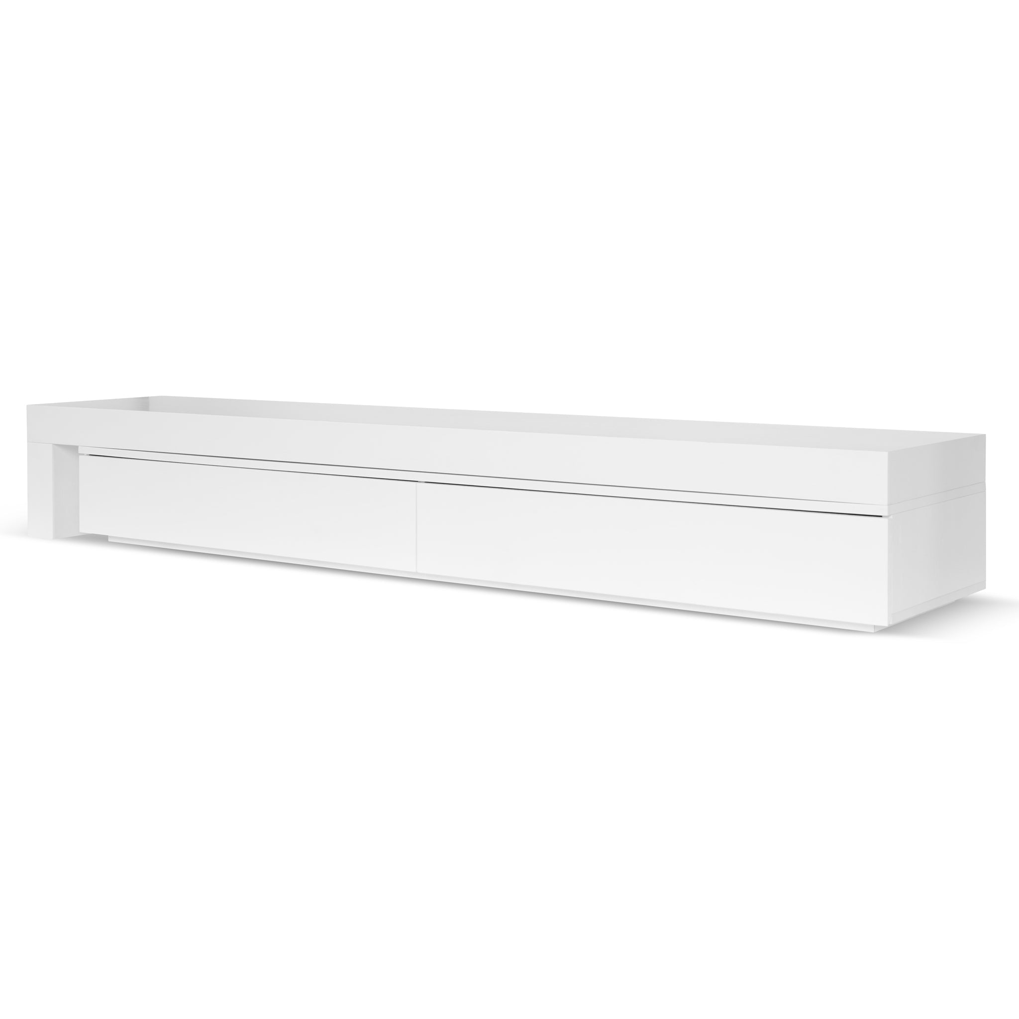 CTV10132-CN Extendable TV Entertainment Unit - White Oak-On Display At Cronulla Warehouse