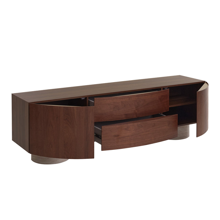 TV Entertainment Unit - Walnut