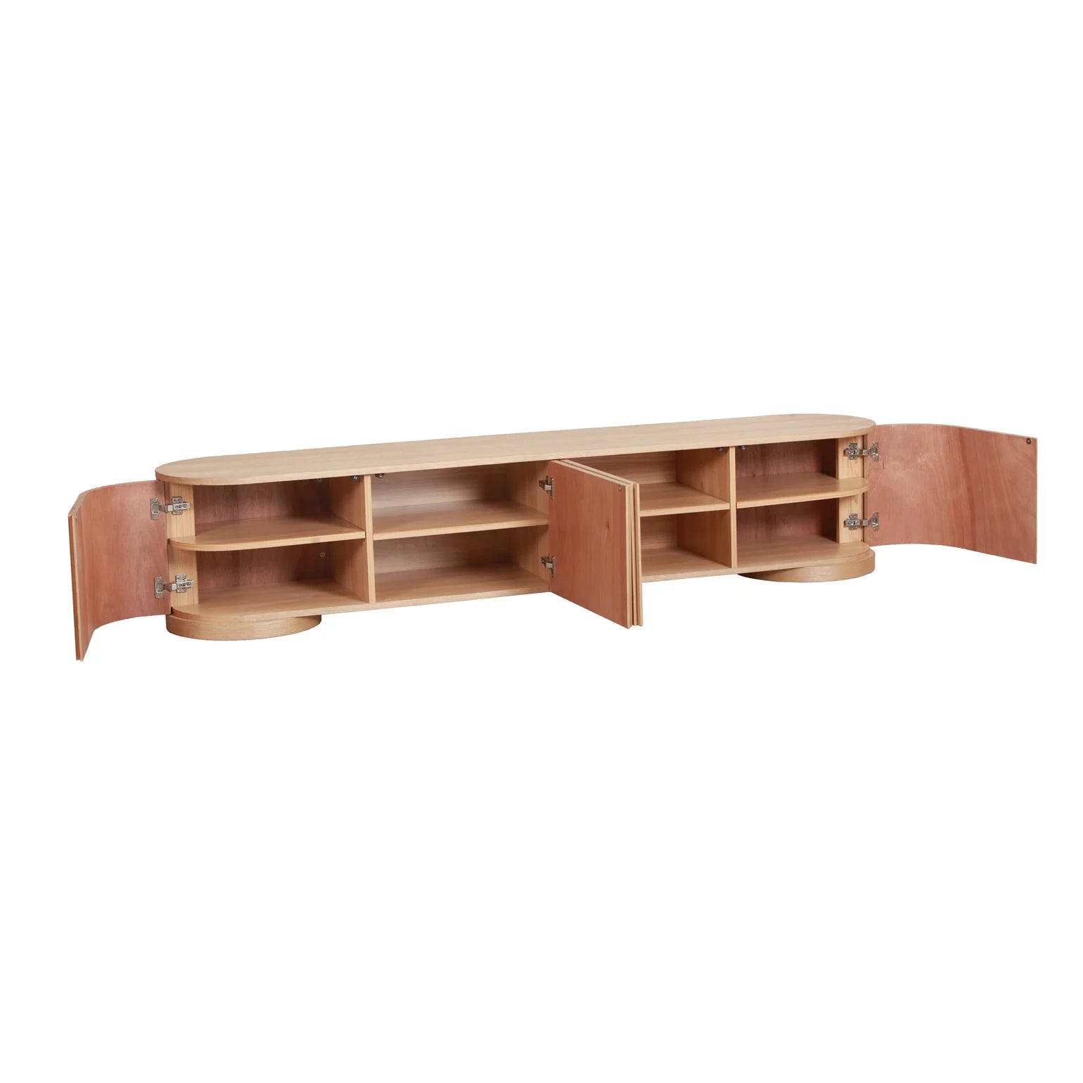 Bastian 2.2m TV Entertainment Unit - Natural
