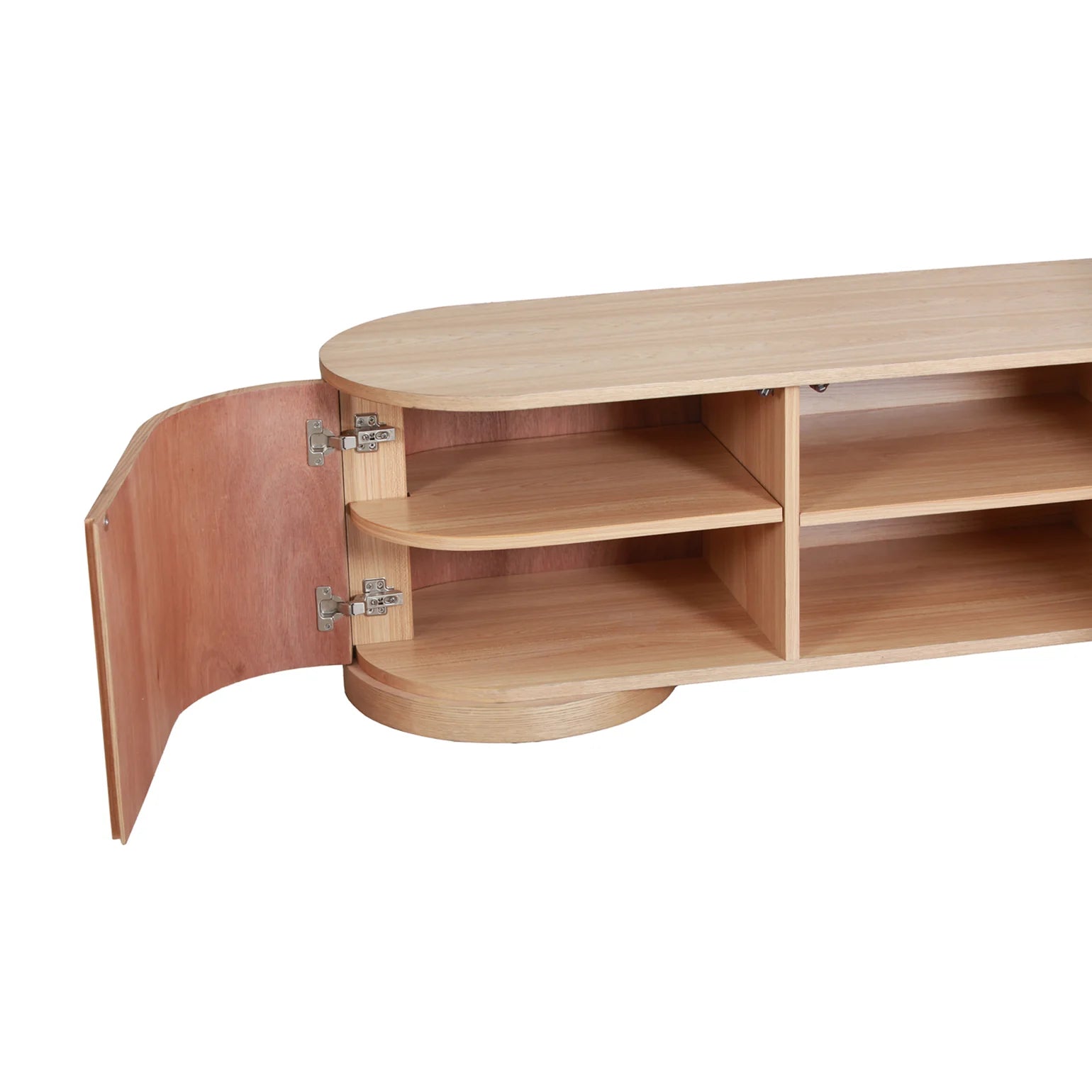 Bastian 2.2m TV Entertainment Unit - Natural