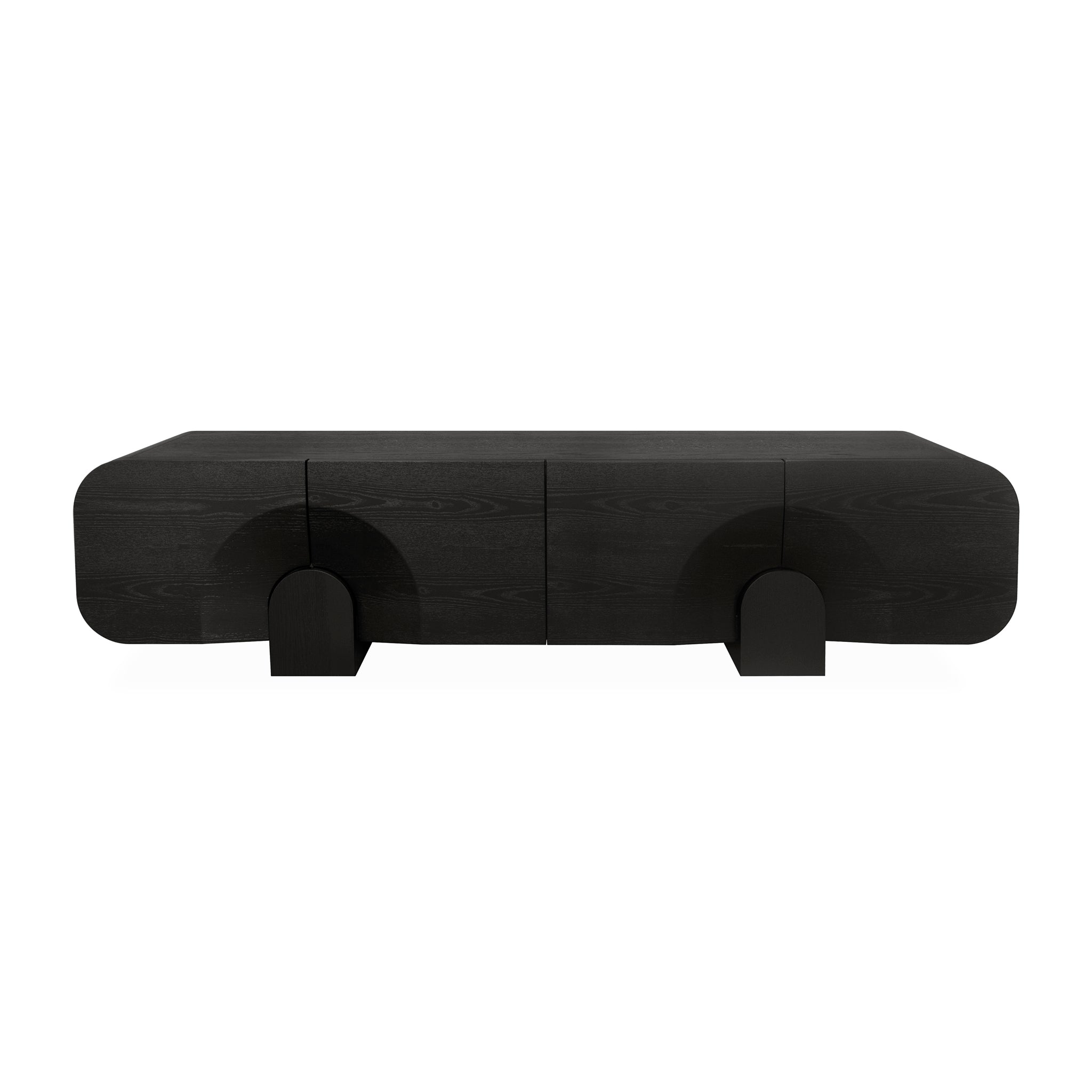 Hakan 2.1m Buffet Unit - Textured Espresso Black