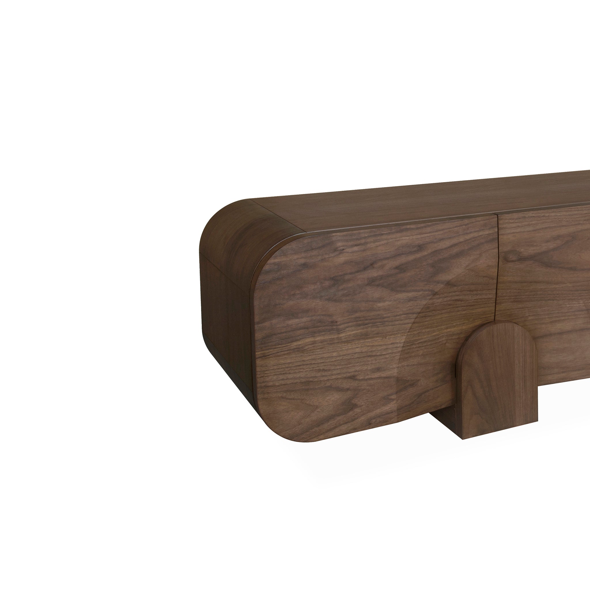 CTV10297-VA 2.2m TV Entertainment Unit - Light Walnut