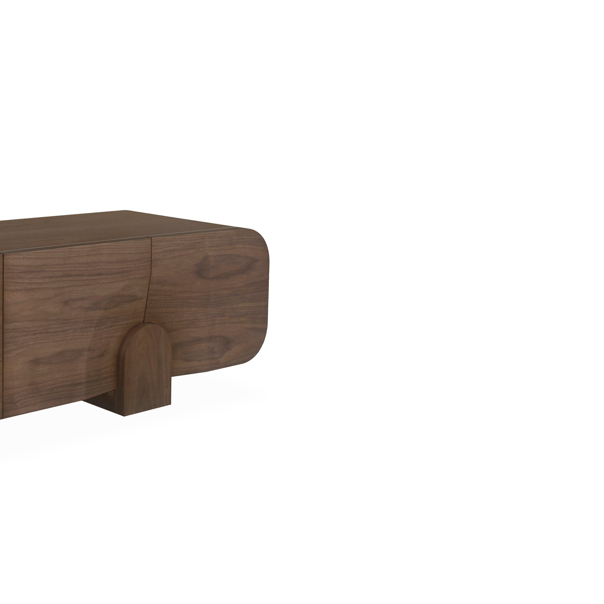 CTV10297-VA 2.2m TV Entertainment Unit - Light Walnut