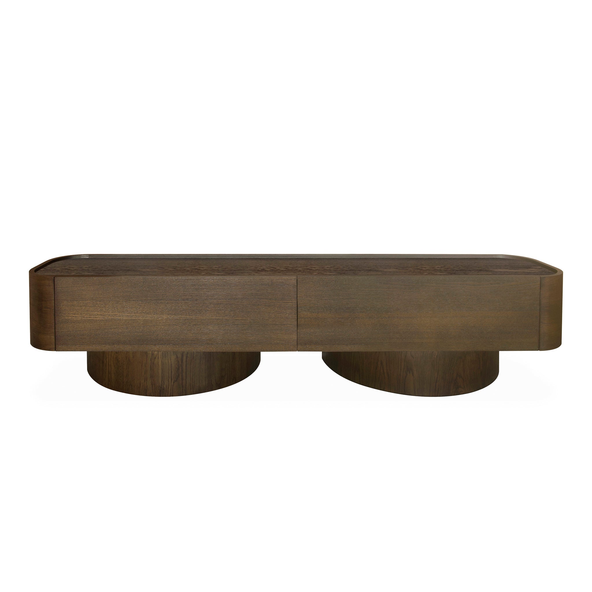 CTV10439-VA 2.2m TV Entertainment Unit - Caramel Oak