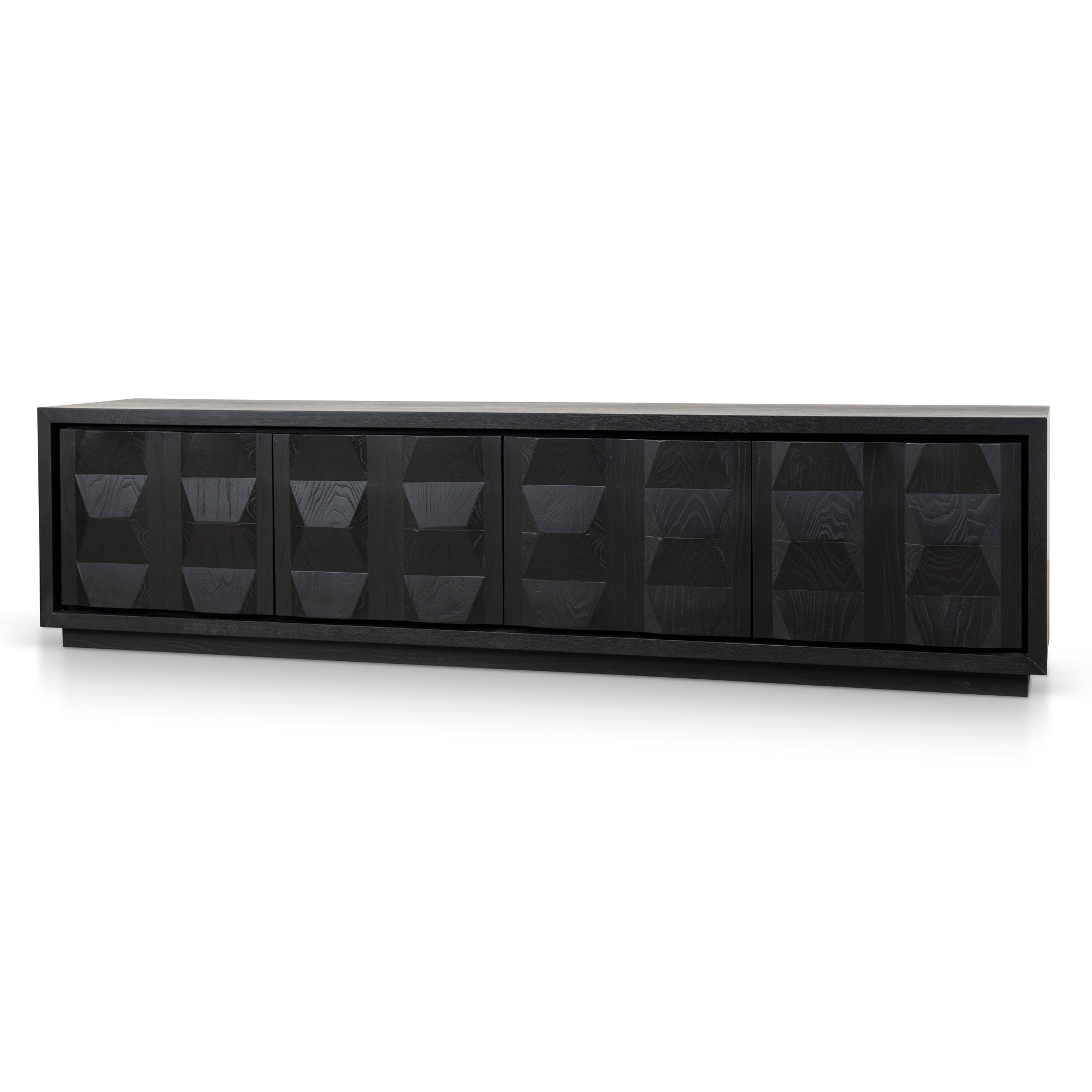 CTV10465-NI 2.2m TV Entertainment Unit - Full Black