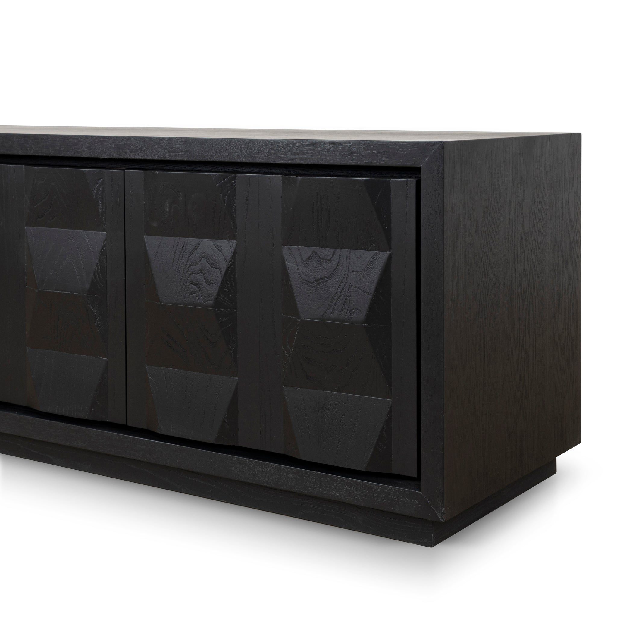 CTV10465-NI 2.2m TV Entertainment Unit - Full Black