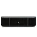 Showcasing Pevata 1.75m TV Entertainment Unit - Black Stain TV10685-CU TV Entertainment Unit by Calibre Furniturs