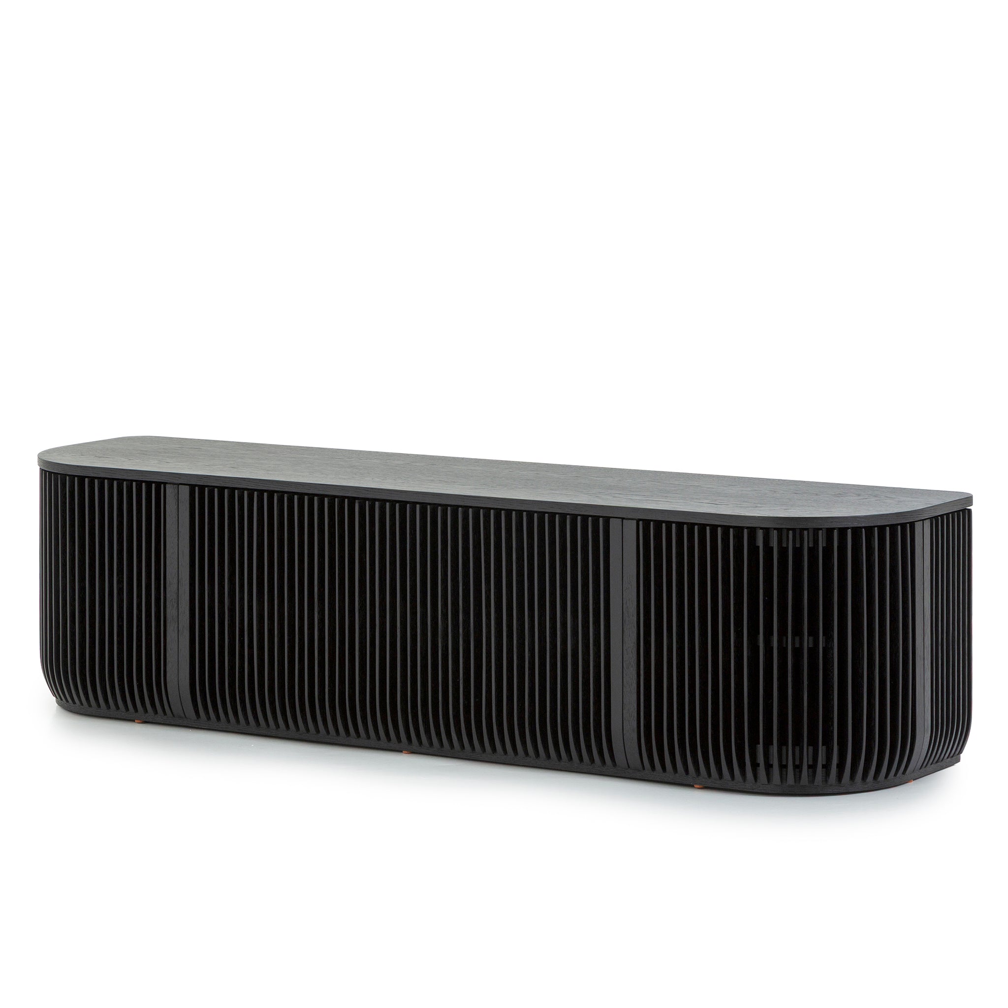 CTV10685-CU 1.75m TV Entertainment Unit - Black Stain