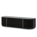 Showcasing Pevata 1.75m TV Entertainment Unit - Black Stain TV10685-CU TV Entertainment Unit by Calibre Furniturs