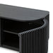 2.15m TV Entertainment Unit - Black Stain - image 6