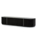 2.15m TV Entertainment Unit - Black Stain