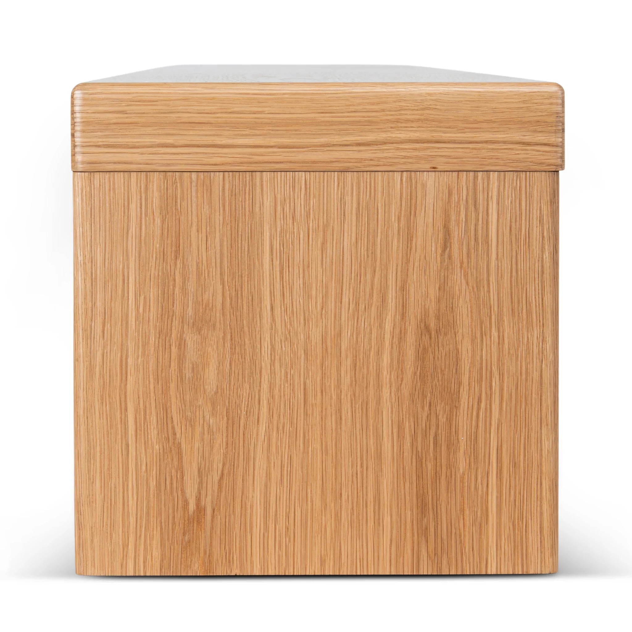 Poguvela Extendable TV Entertainment Unit - Natural Oak