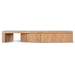 Showcasing Poguvela Extendable TV Entertainment Unit - Natural Oak TV10946-CN TV Entertainment Unit by Calibre Furniturs