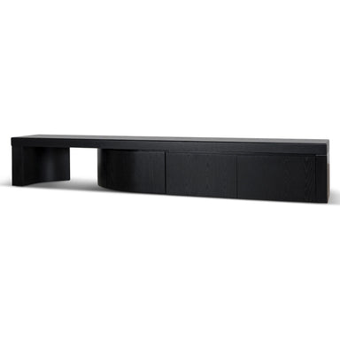 Showcasing Veguta Extendable TV Entertainment Unit - Black Oak TV10948-CN TV Entertainment Unit by Calibre Furniturs