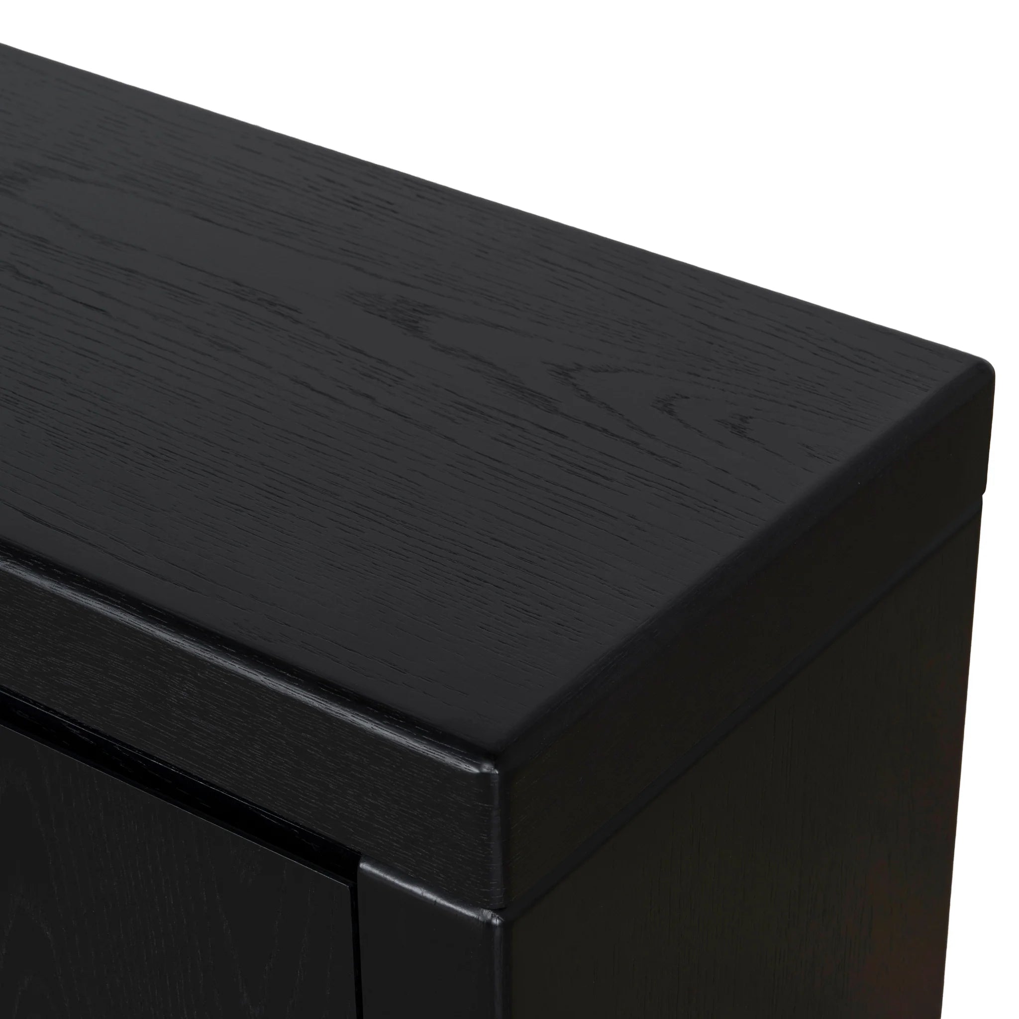 Veguta Extendable TV Entertainment Unit - Black Oak