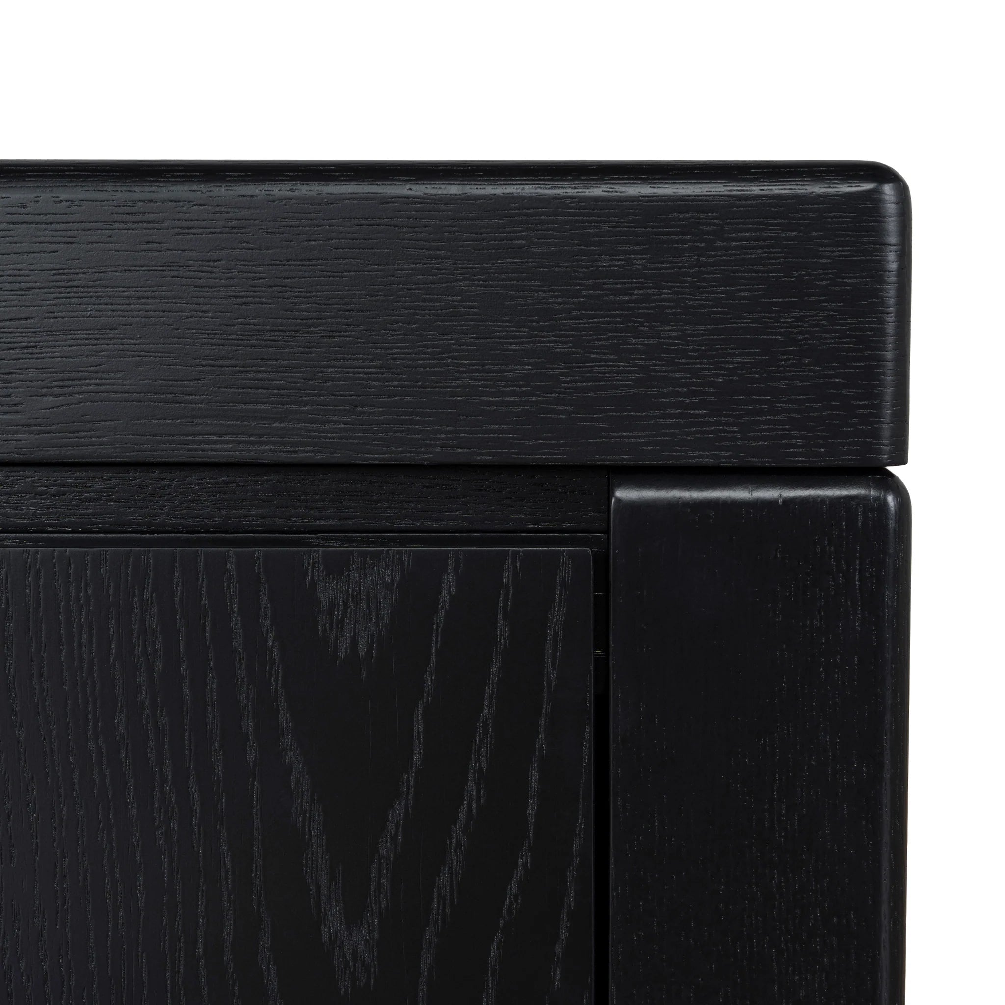 Veguta Extendable TV Entertainment Unit - Black Oak