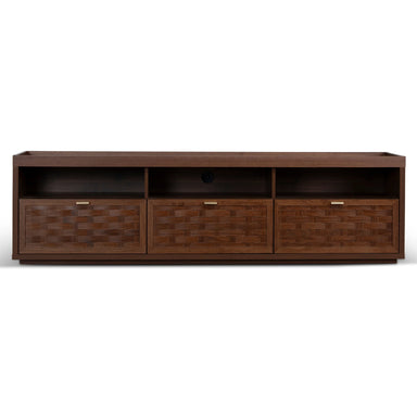 Showcasing Lironilo 1.8m TV Entertainment Unit - Walnut TV10970-IG TV Entertainment Unit by Calibre Furniturs