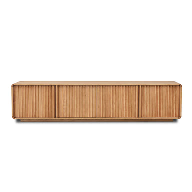 Showcasing Liluna 2.2m TV Entertainment Unit - Natural TV10998-MA TV Entertainment Unit by Calibre Furniturs