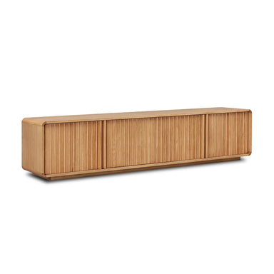 Showcasing Liluna 2.2m TV Entertainment Unit - Natural TV10998-MA TV Entertainment Unit by Calibre Furniturs