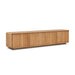 Showcasing Liluna 2.2m TV Entertainment Unit - Natural TV10998-MA TV Entertainment Unit by Calibre Furniturs