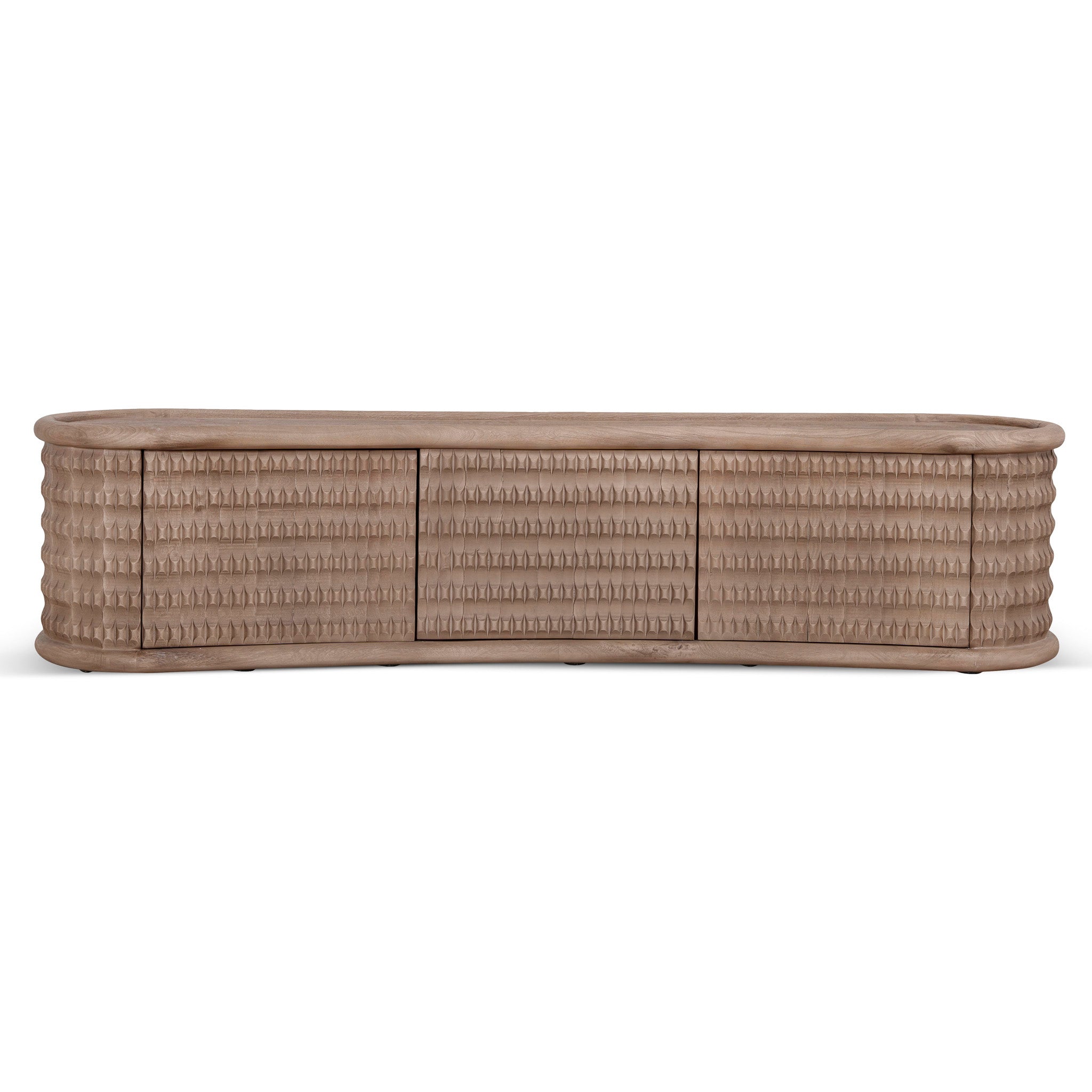CTV12043-RB 1.8m TV Entertainment Unit - Sandrift Natural
