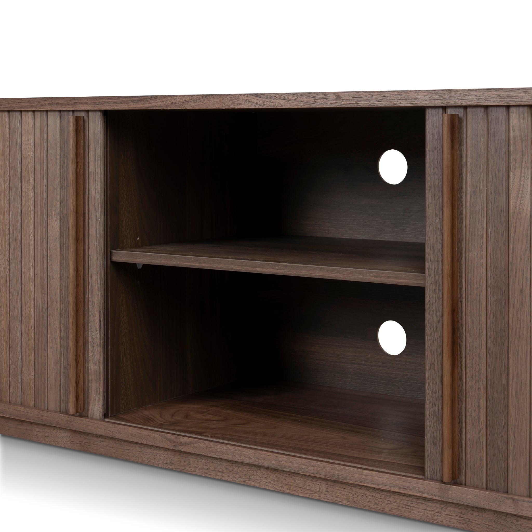 2m TV Entertainment Unit - Walnut - image 8