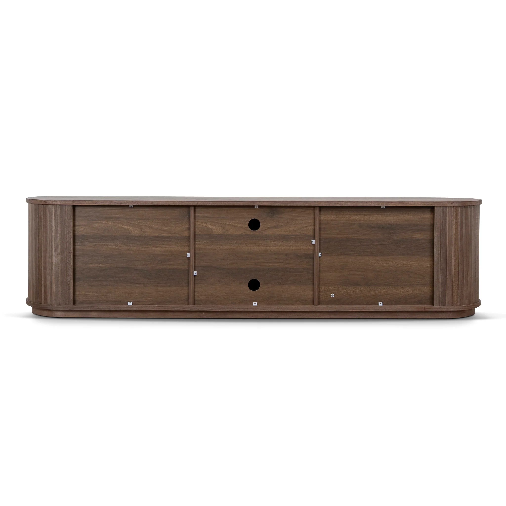 Mobelora 2m TV Entertainment Unit - Walnut