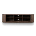 Showcasing Mobelora 2m TV Entertainment Unit - Walnut TV12264-KD TV Entertainment Unit by Calibre Furniturs