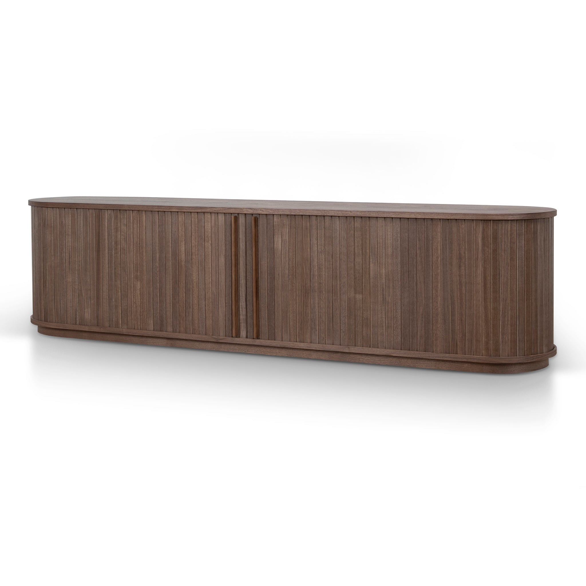 2m TV Entertainment Unit - Walnut