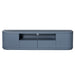 2m Veneer Top Entertainment TV Unit - Light Blue - image 2